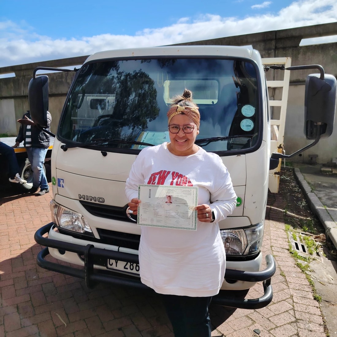 Student with licence